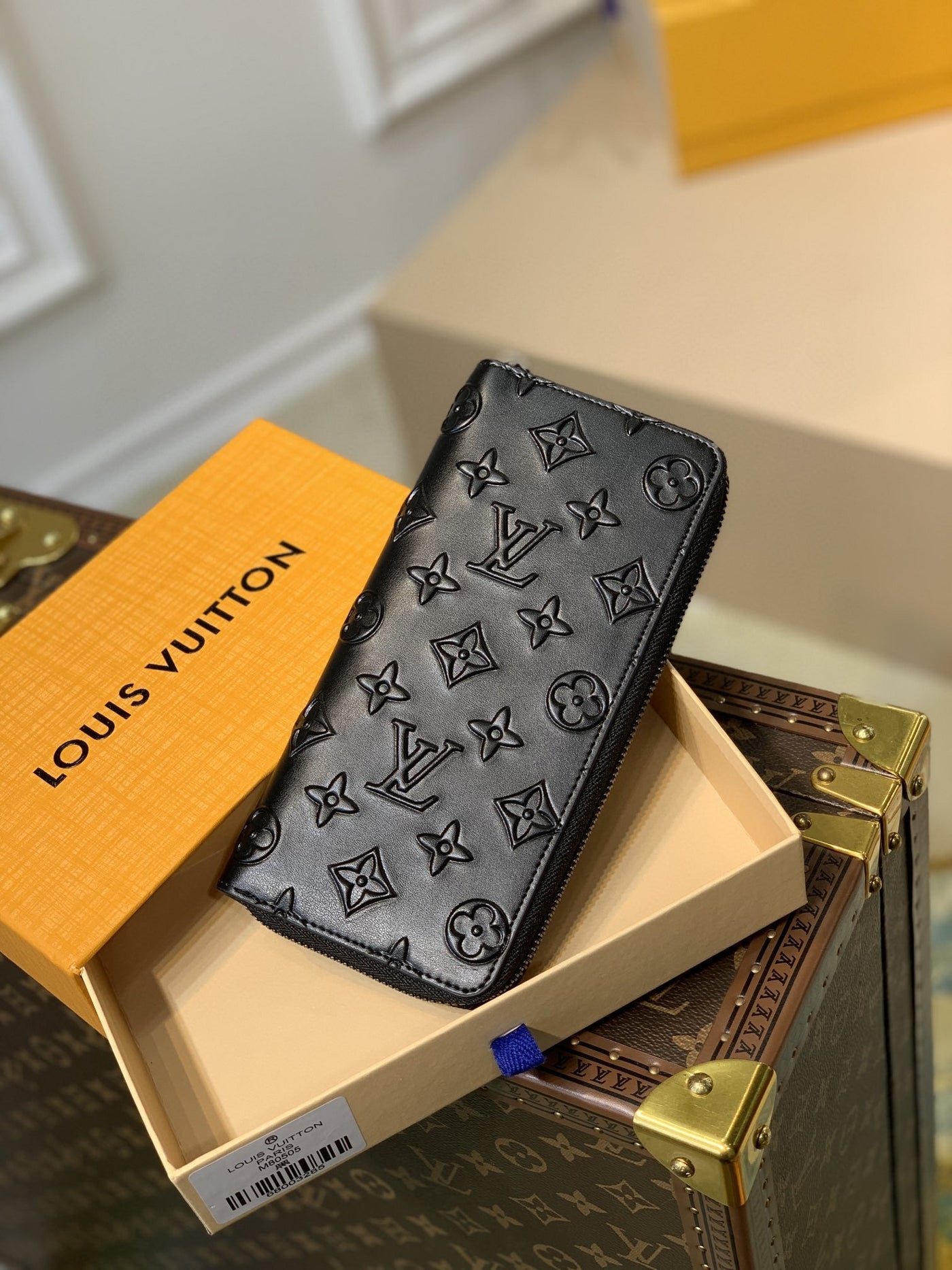 Louis Vuitton Black Monogram Wallet Accessory