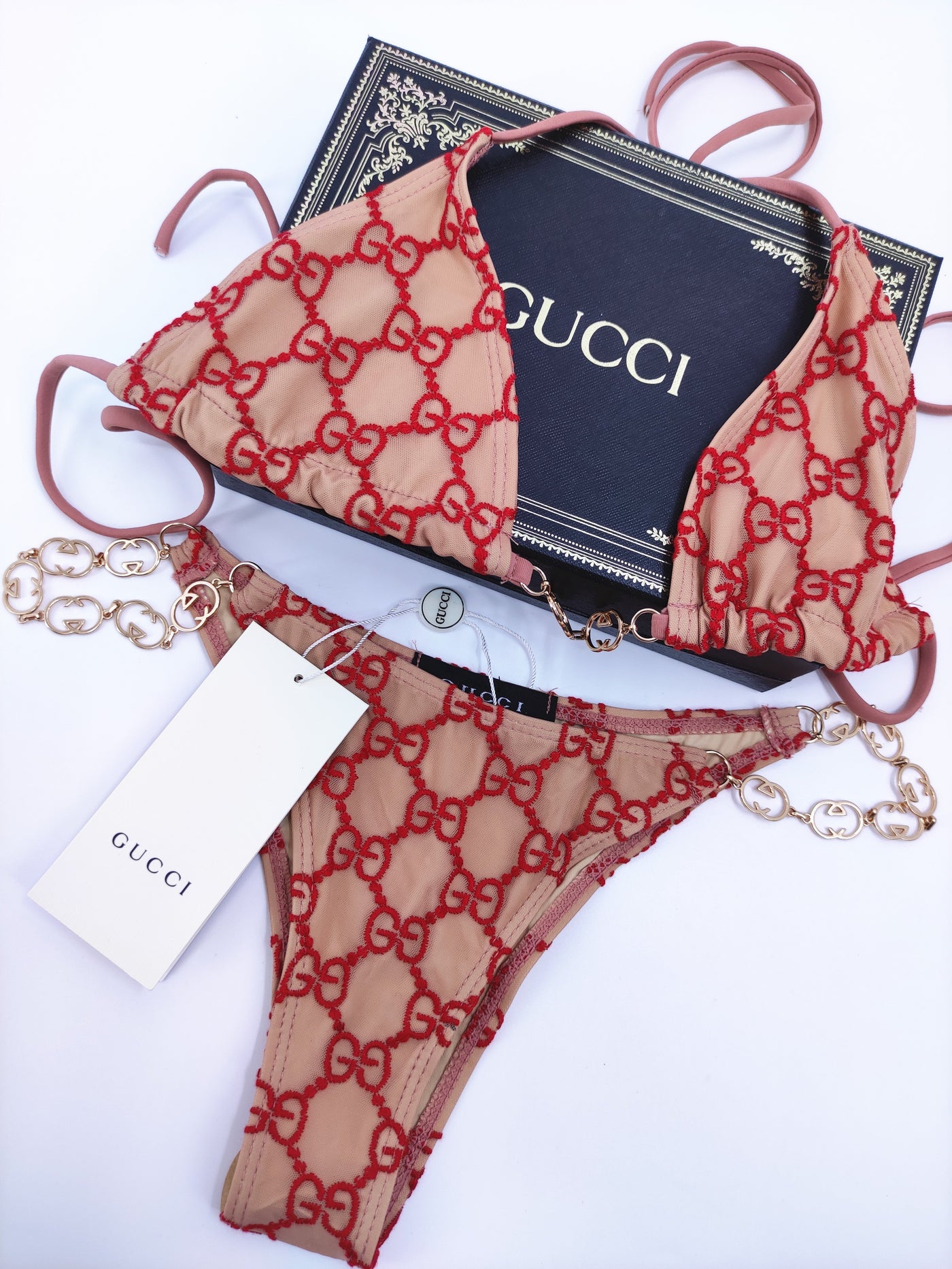 Gucci Chain Bikini