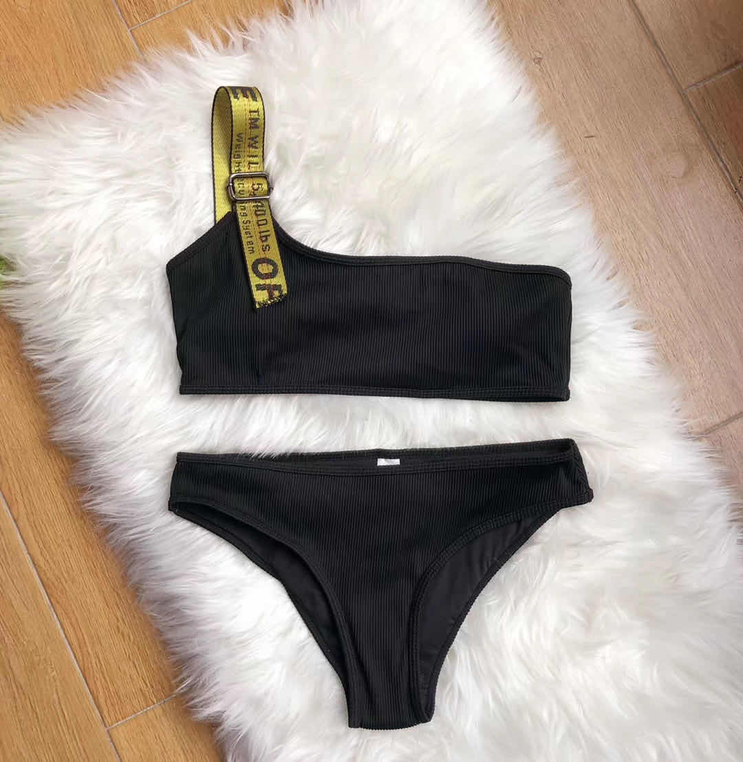 Off The Rails Ribbed Bikini