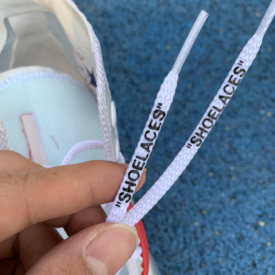 Off White Vulcanized Converse Shoes