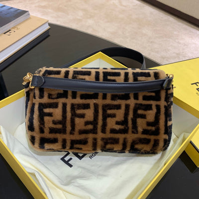 Fendi Fur Baguette Bag