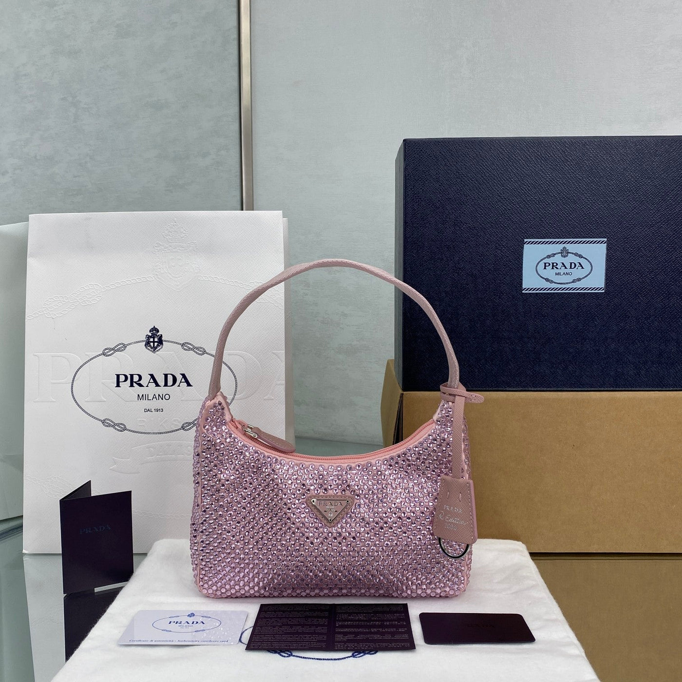 Prada Bag with Crystals