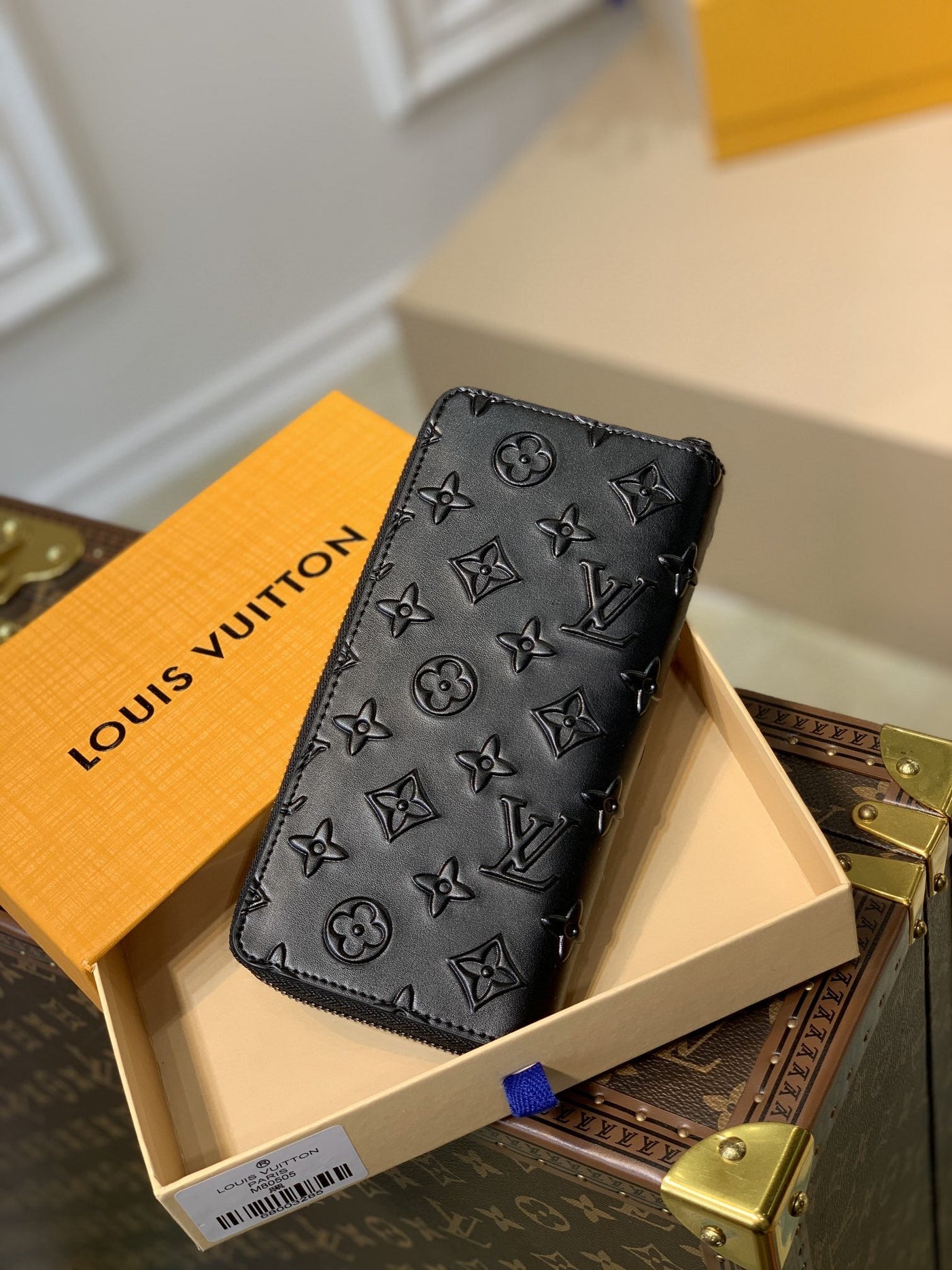 Louis Vuitton Black Monogram Wallet Accessory