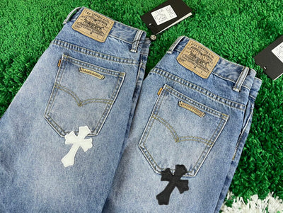 Chrome Hearts Denim Bottoms