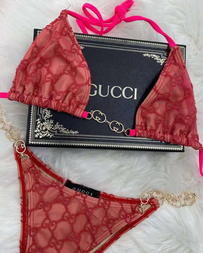 Gucci Chain Bikini