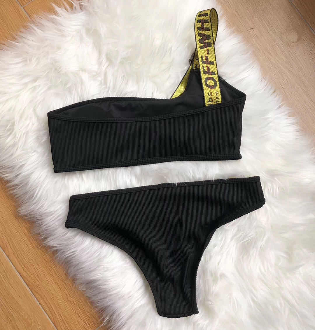 Off The Rails Ribbed Bikini