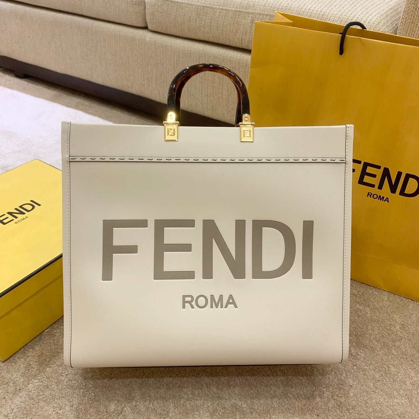 Fendi Sunshine Tote Bag