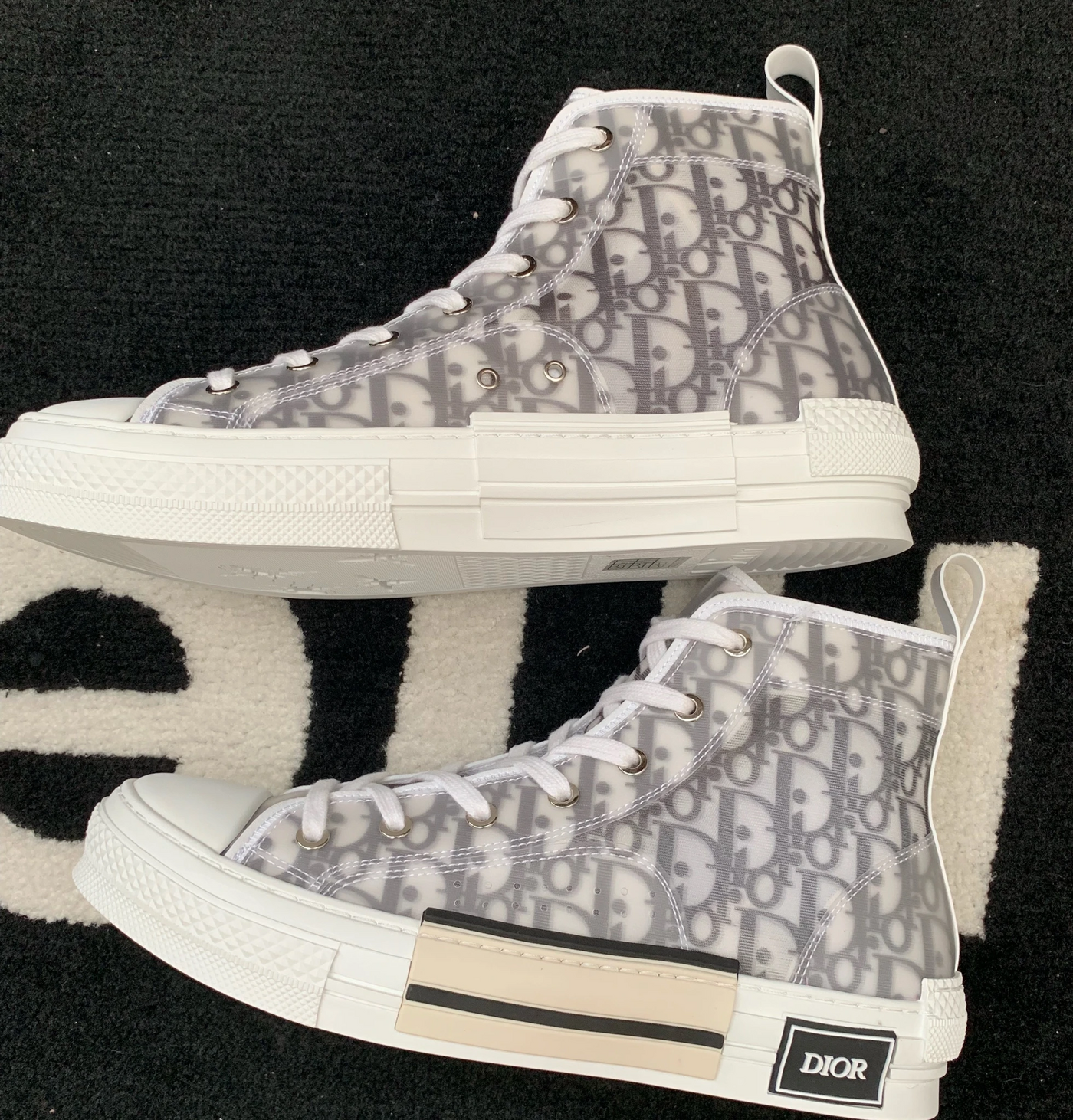 Dior B23 High Top Converse Shoes