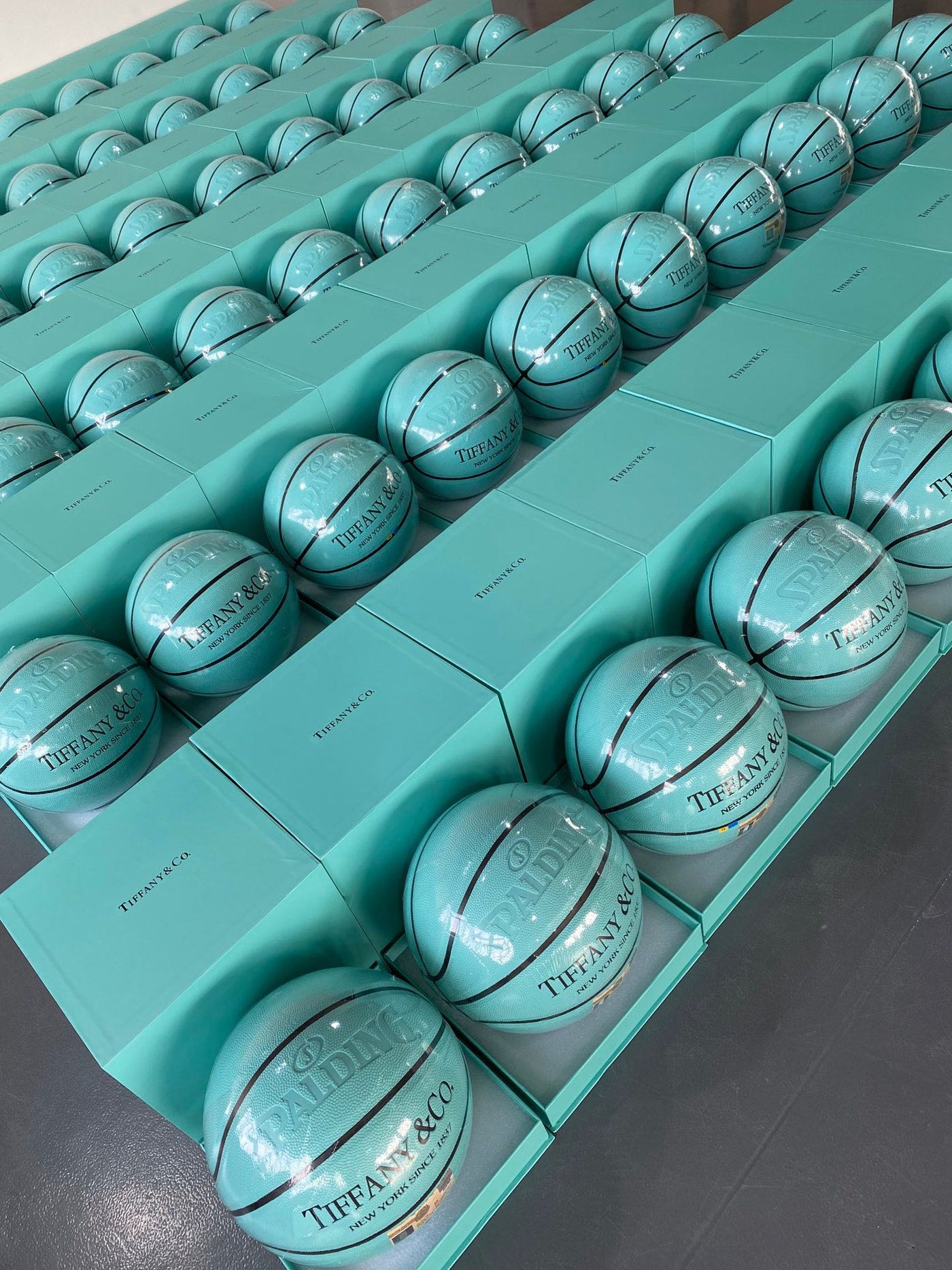 Tiffany Blue Basketball Home Decor