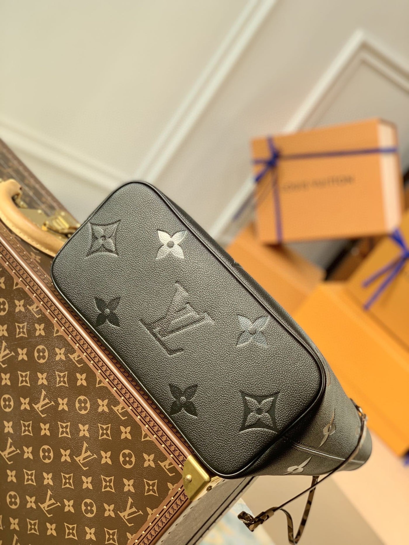 Louis Vuitton "Wild At Heart'' Neverfull MM Bag