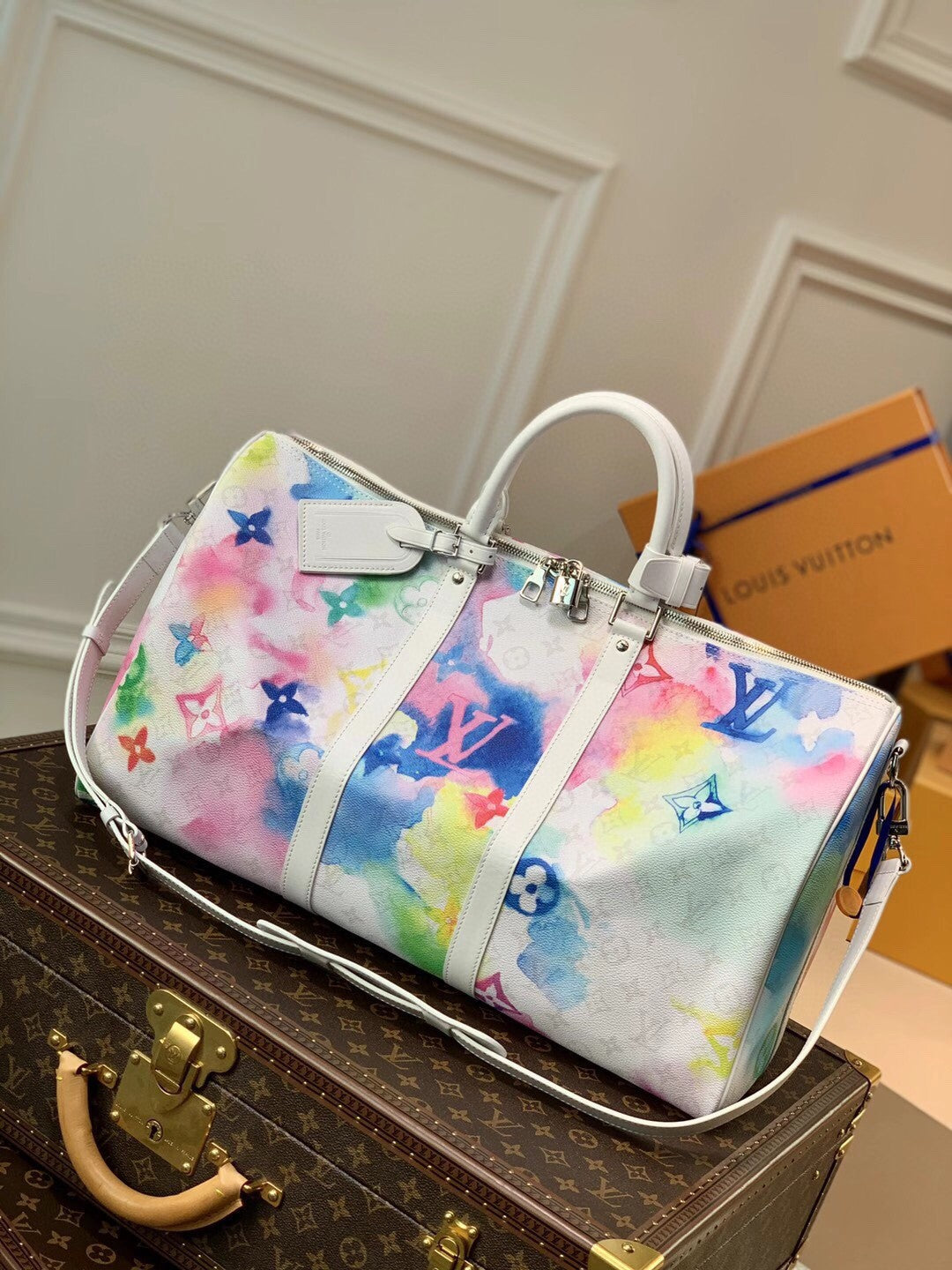 Louis Vuitton Watercolor Keepall Bag 50