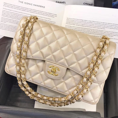 30CM Chanel Jumbo Flap Bag (Caviar Leather)