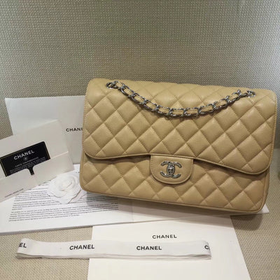 30CM Chanel Jumbo Flap Bag (Caviar Leather)