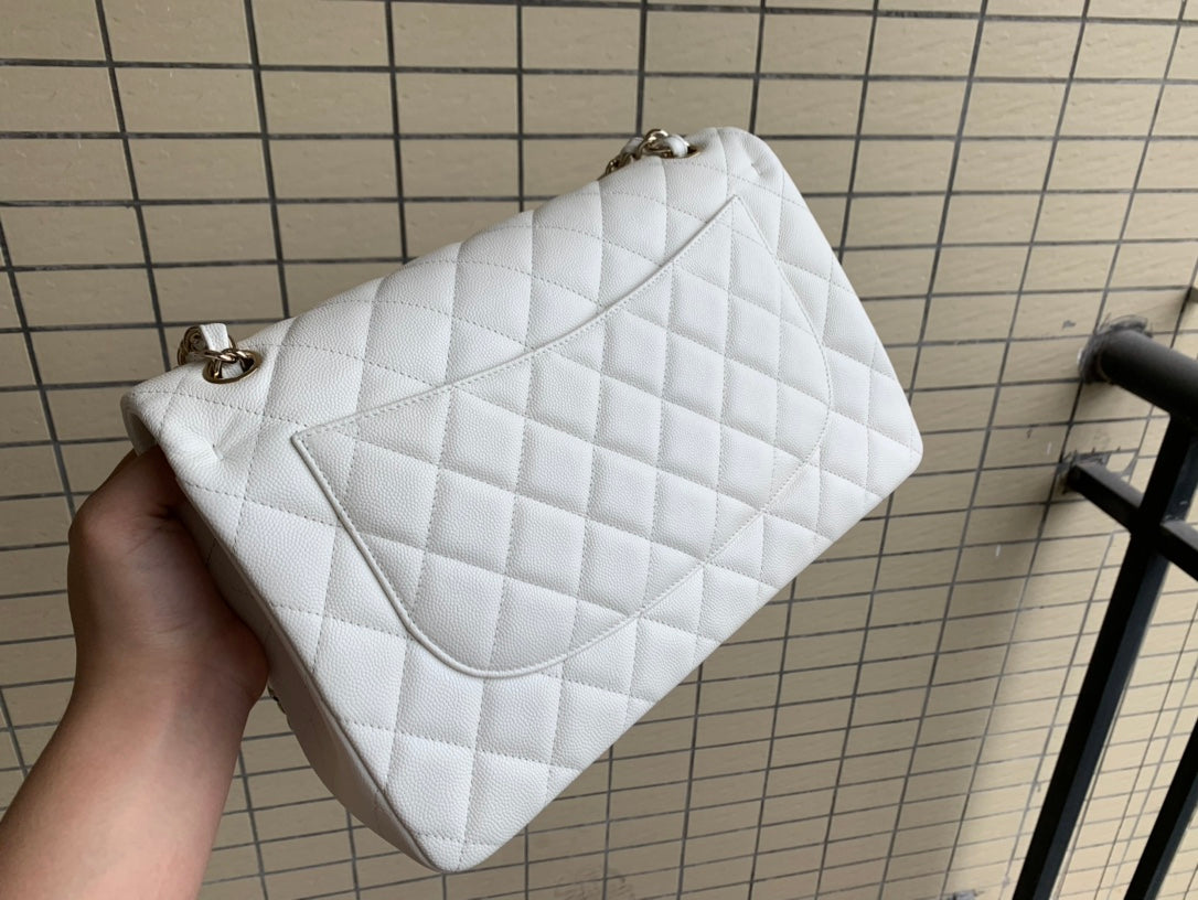 30CM Chanel Jumbo Flap Bag (Caviar Leather)