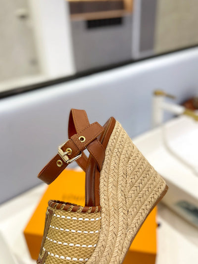 Louis Vuitton Starboard Wedge Sandals