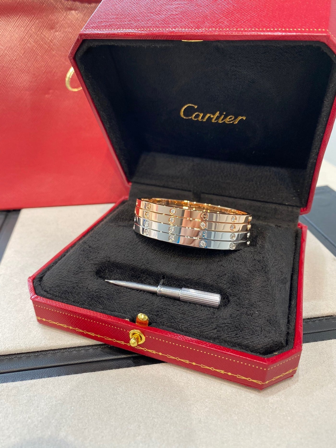 Cartier Diamond Love Bracelet Accessory