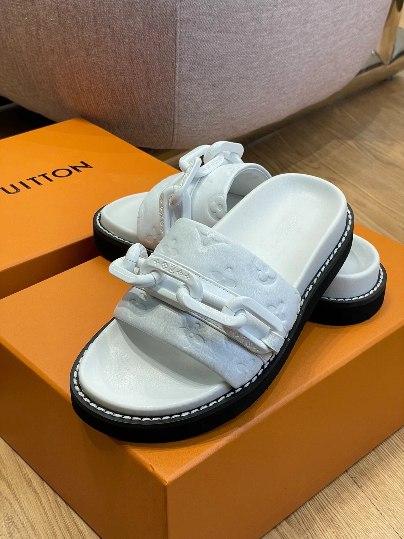 Louis Vuitton Sunset Flat Comfort Mule