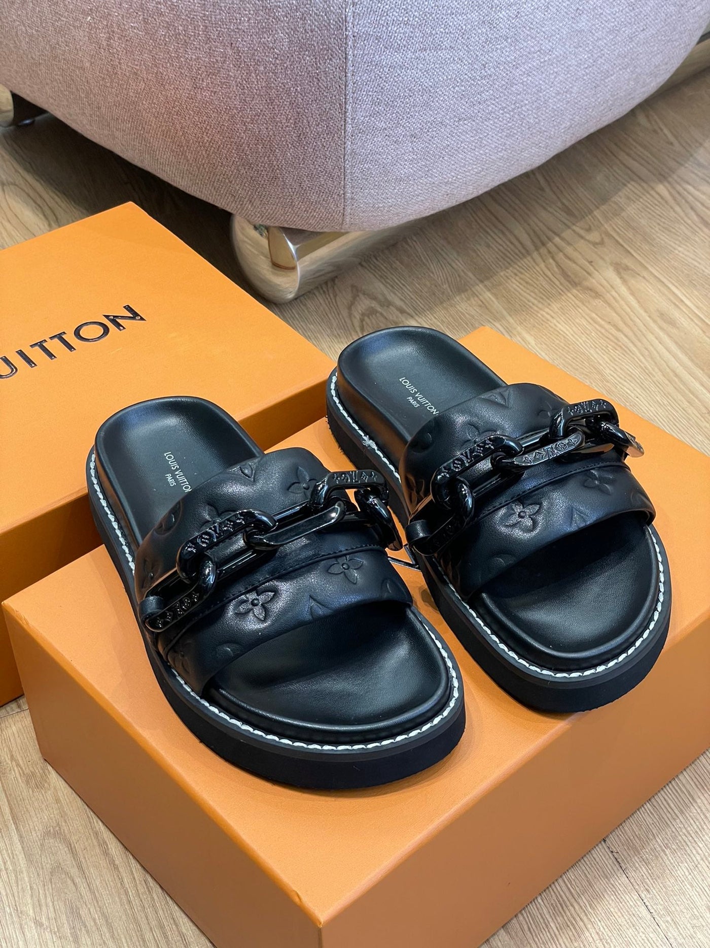 Louis Vuitton Sunset Flat Comfort Mule