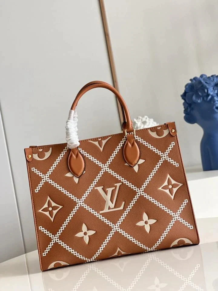 Louis Vuitton On The Go MM Tote Bag