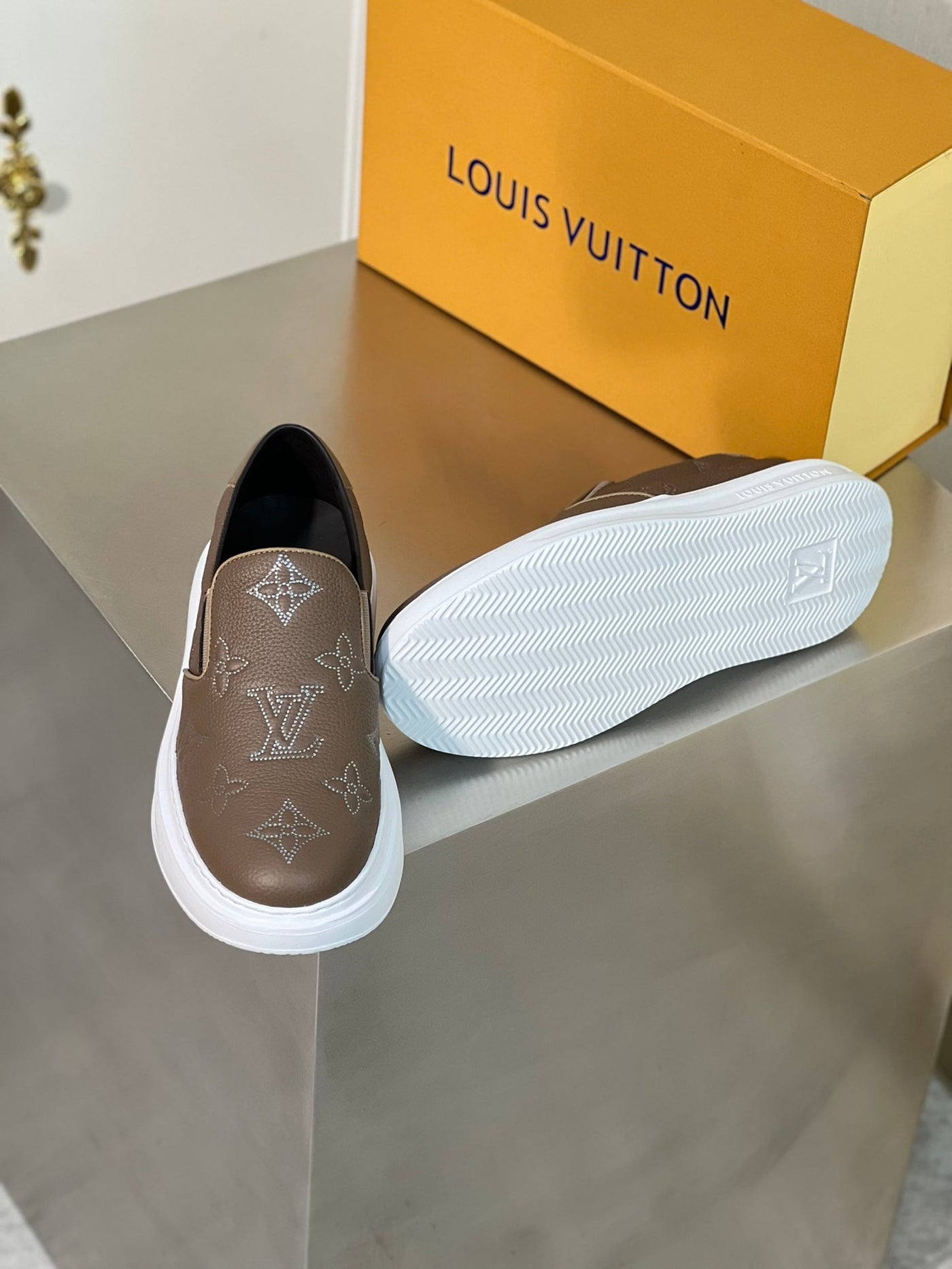 Louis Vuitton Beverly Hill Slip On Sneakers