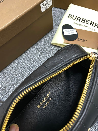 Burberry Quilted Leather Small Lola Camera Bag