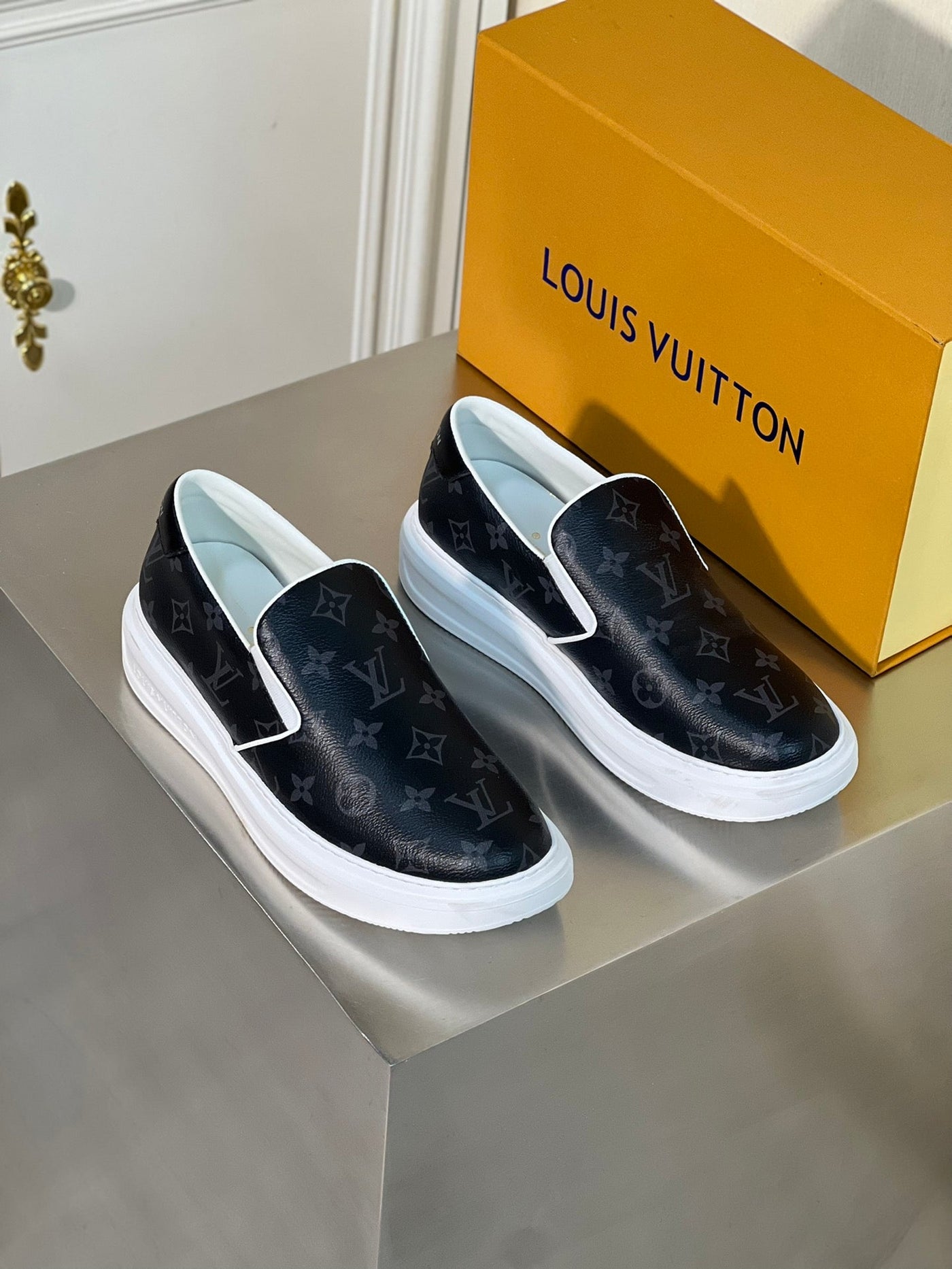 Louis Vuitton Beverly Hill Slip On Sneakers