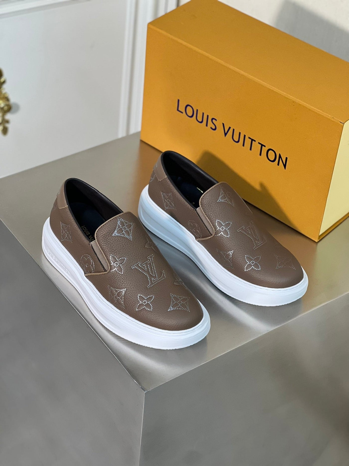 Louis Vuitton Beverly Hill Slip On Sneakers