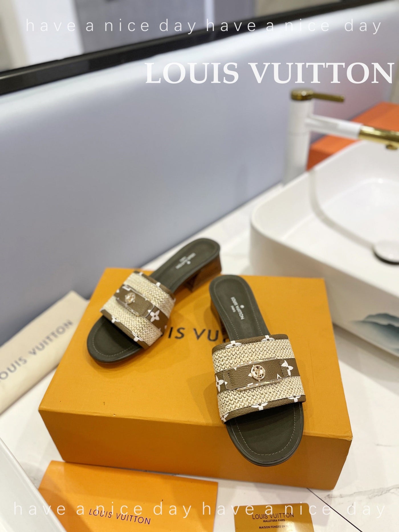 Louis Vuitton Lock it Mule