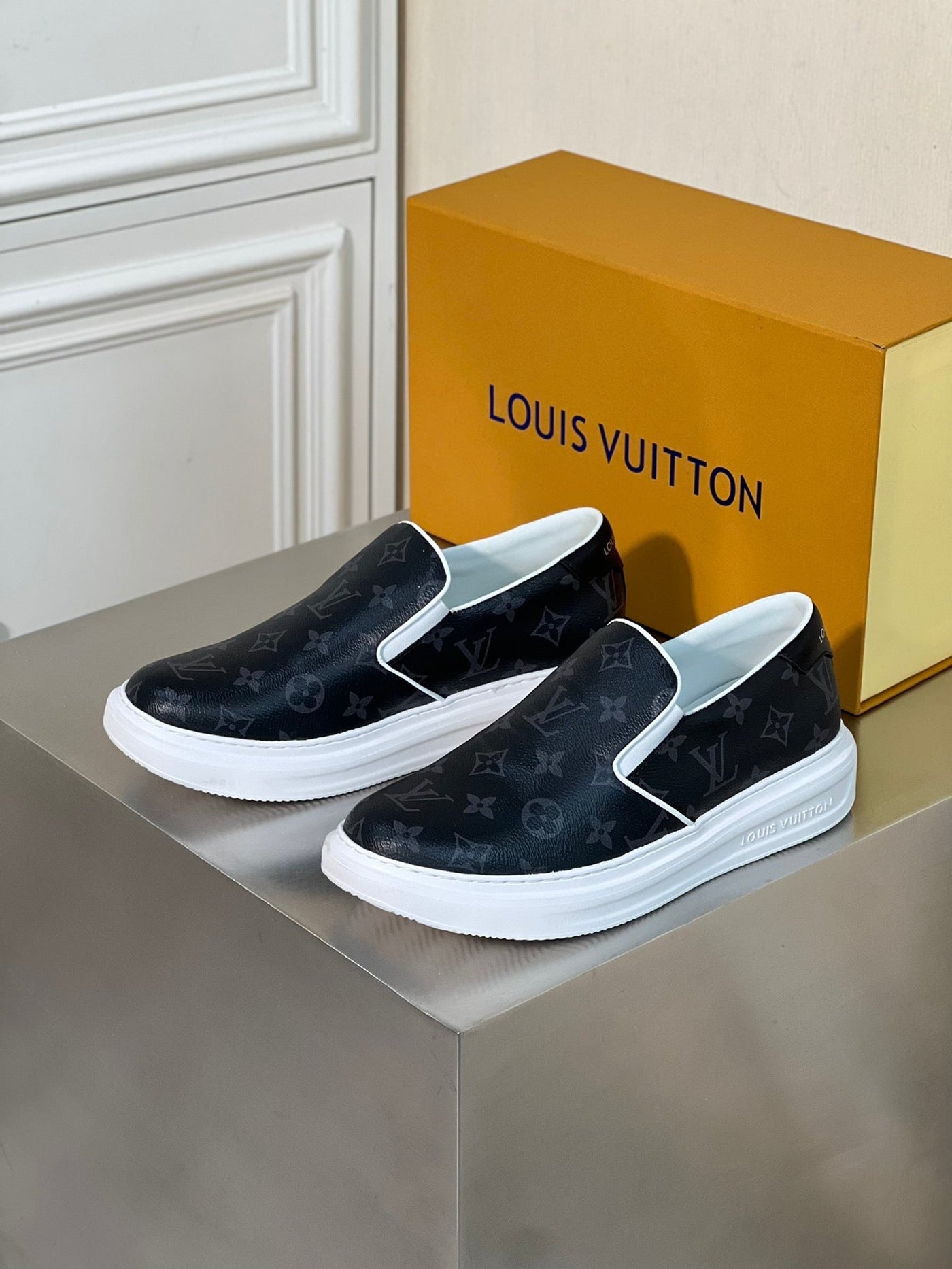 Louis Vuitton Beverly Hill Slip On Sneakers