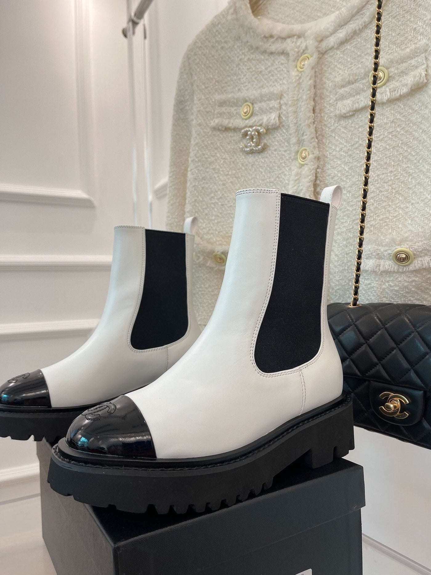 Chanel Ankle Boots