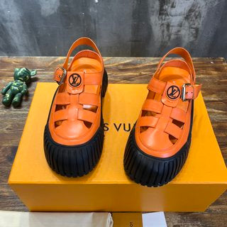 Louis Vuitton Ruby Flat Mary Jane Sandals