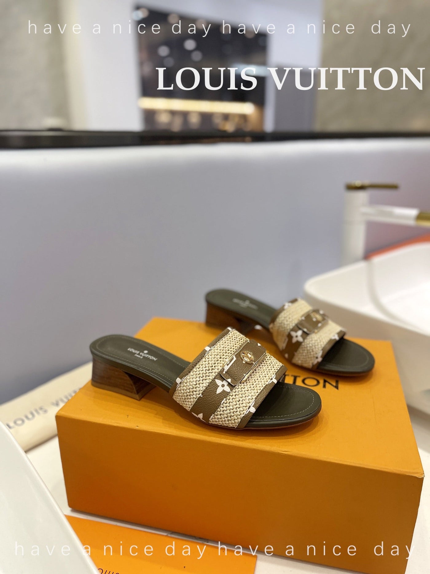 Louis Vuitton Lock it Mule