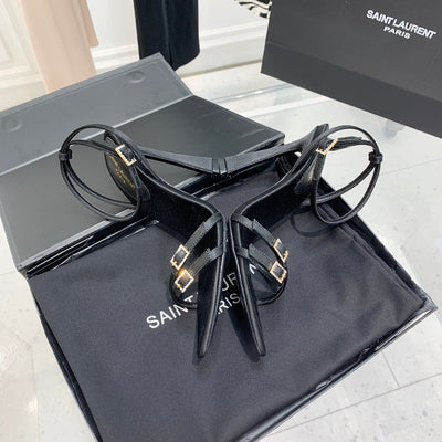 YSL LILA SANDALS