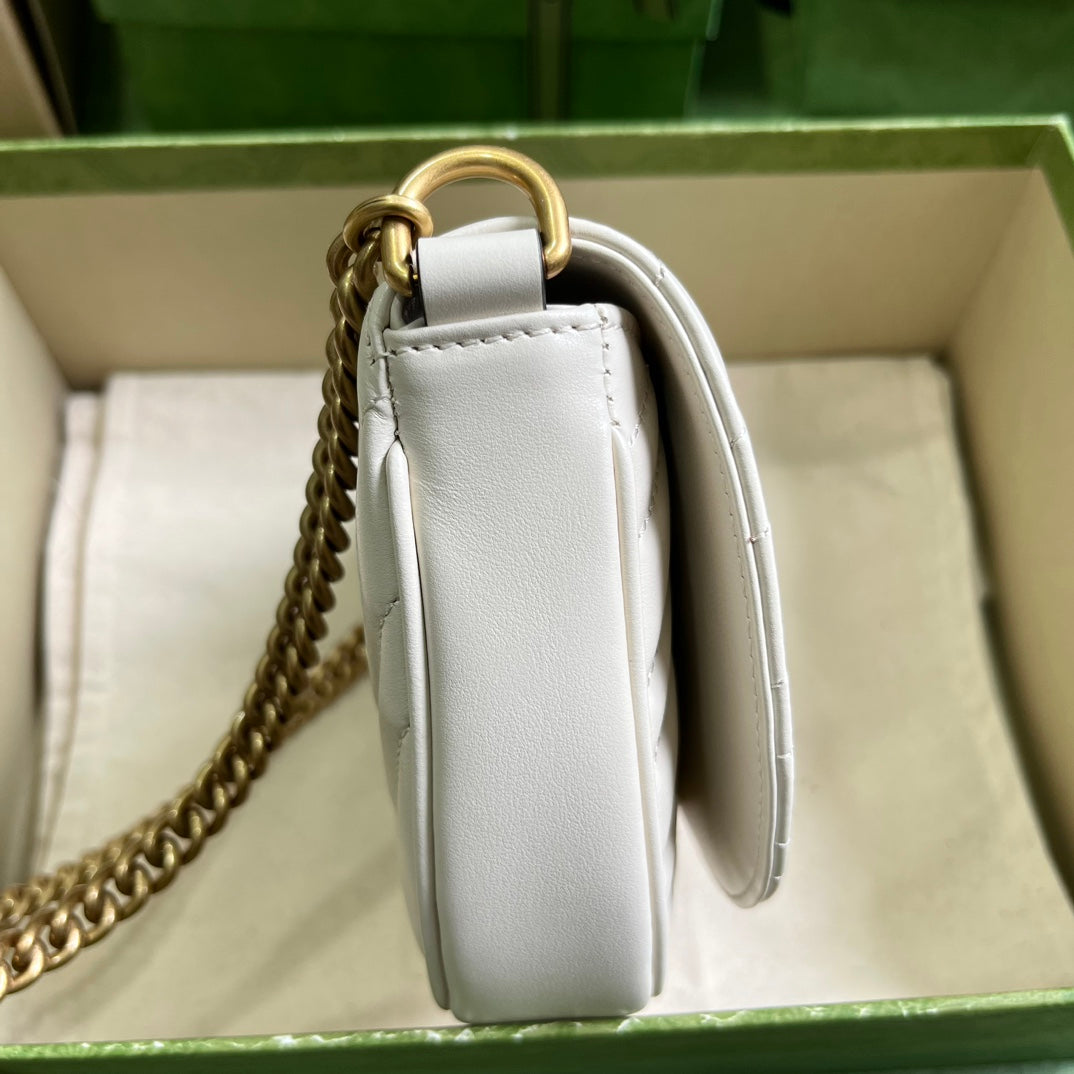 Gucci Marmont Matelasse Chain Mini Bag