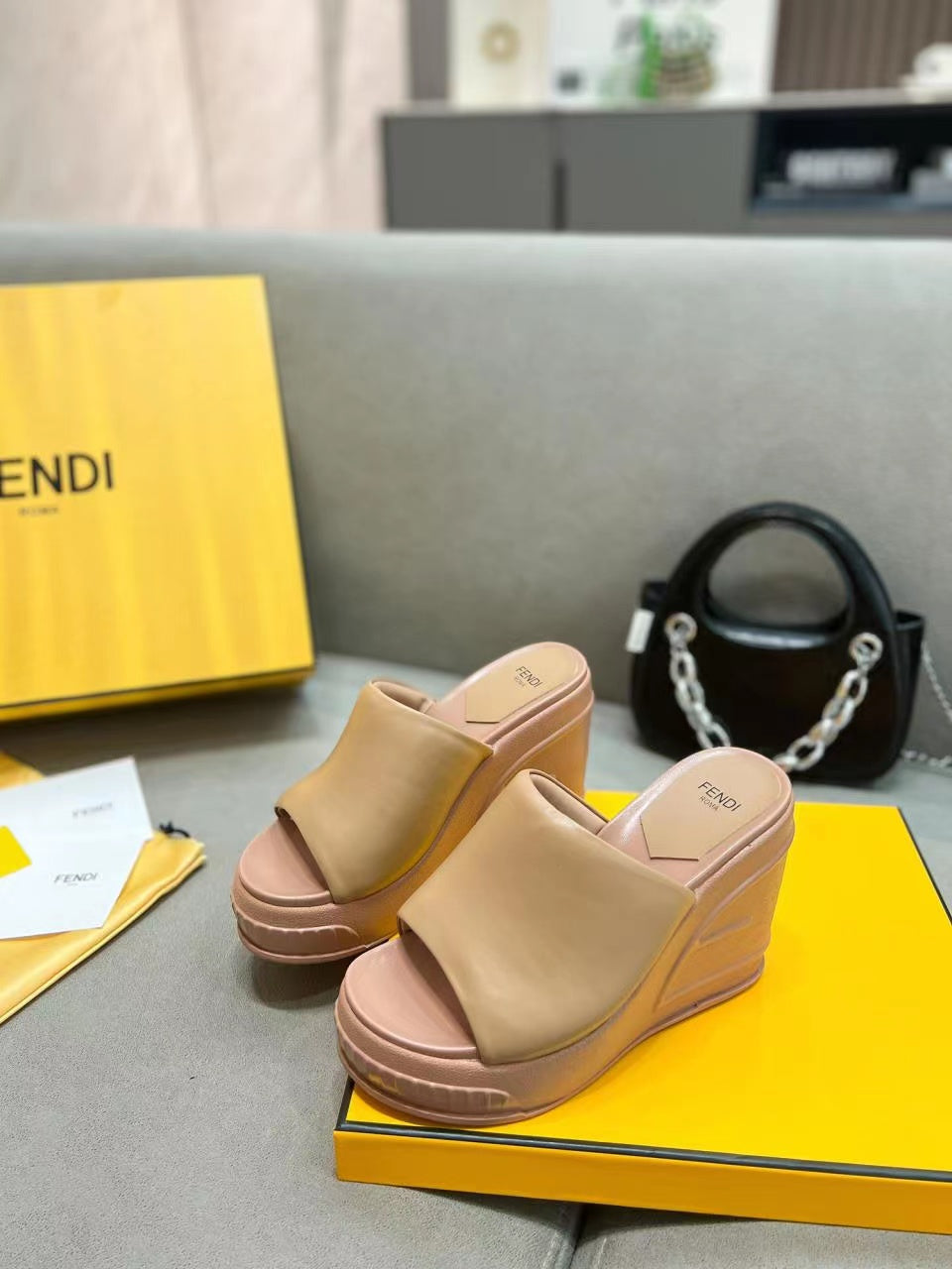 Fendi Fashion Show Slides