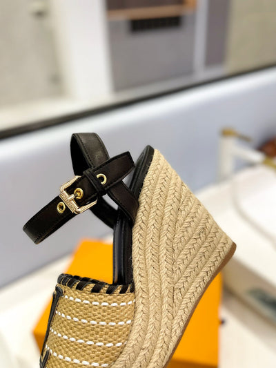 Louis Vuitton Starboard Wedge Sandals