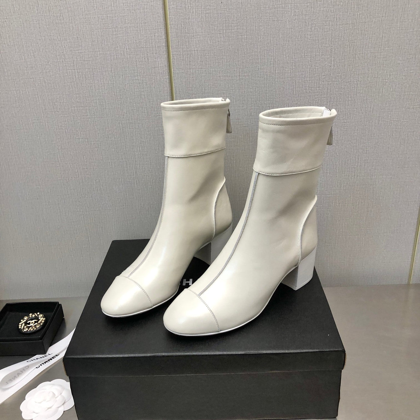 Chanel Ankle Boots