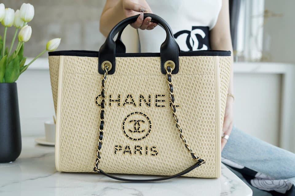 Chanel Medium Deauville Tote Bag