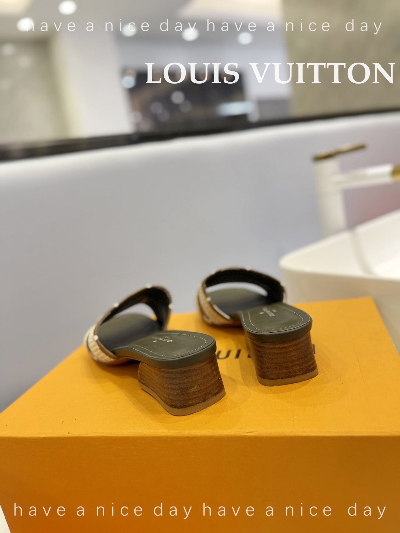 Louis Vuitton Lock it Mule