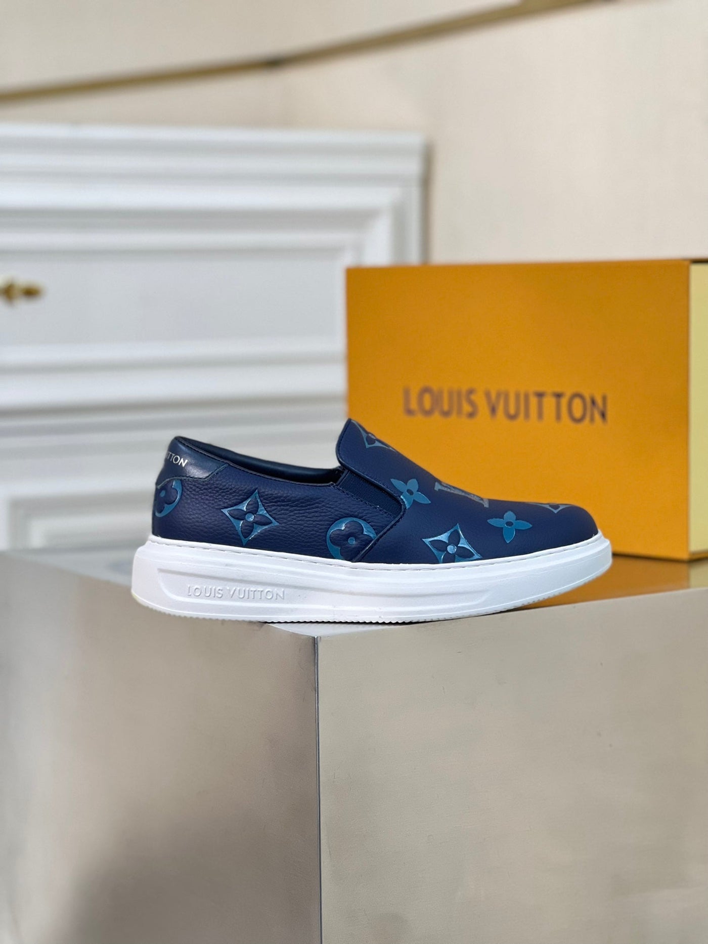 Louis Vuitton Beverly Hill Slip On Sneakers