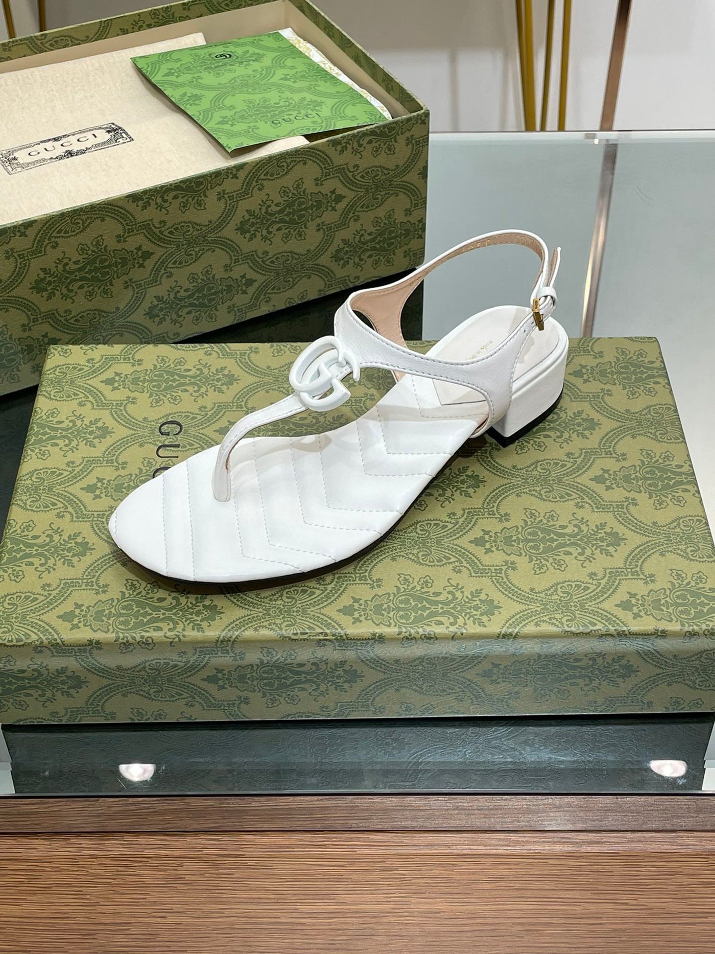 Gucci Double G  Sandals