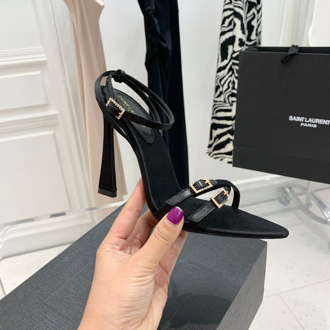 YSL LILA SANDALS