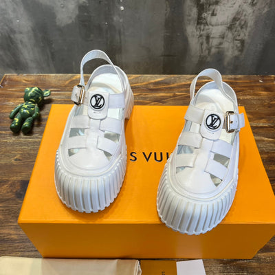 Louis Vuitton Ruby Flat Mary Jane Sandals