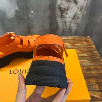Louis Vuitton Ruby Flat Mary Jane Sandals