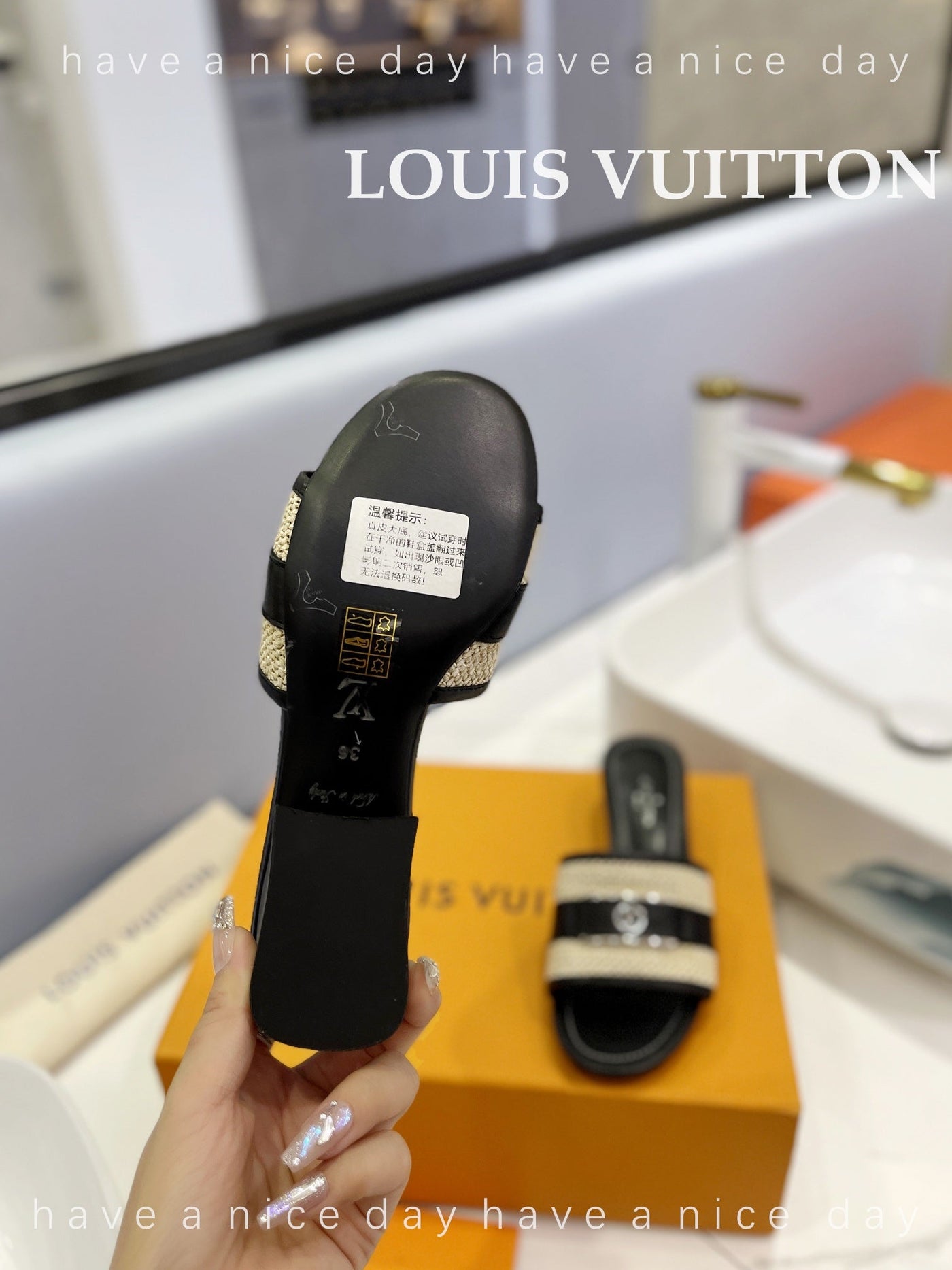 Louis Vuitton Lock it Mule