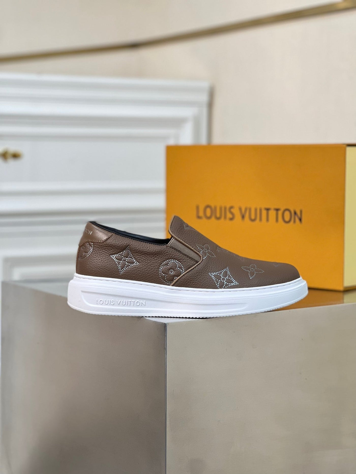 Louis Vuitton Beverly Hill Slip On Sneakers