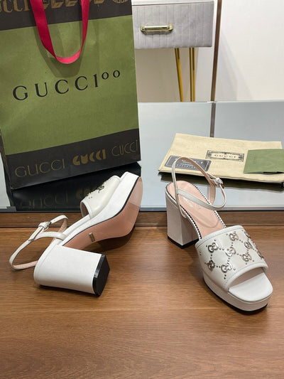 Gucci Interlocking G  Studs Sandal