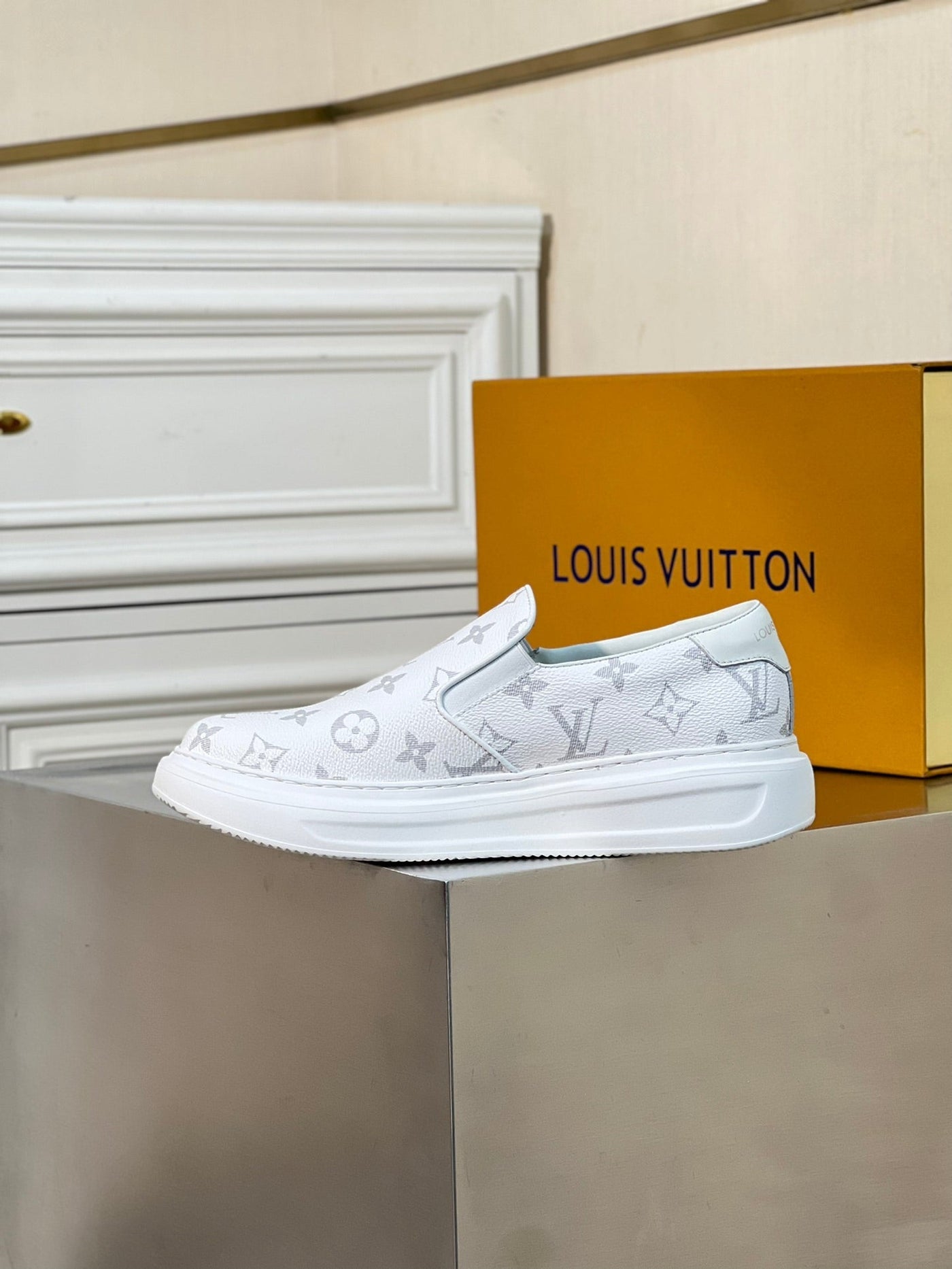 Louis Vuitton Beverly Hill Slip On Sneakers