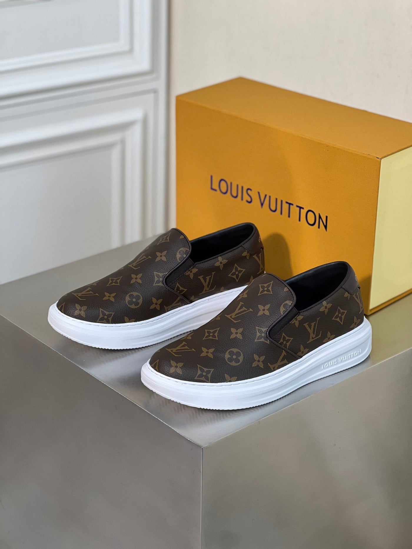 Louis Vuitton Beverly Hill Slip On Sneakers