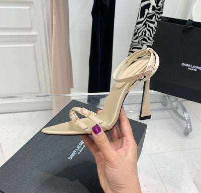YSL LILA SANDALS